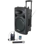 Ibiza Sound PORT12UHF-BT Mobiele Luidspreker Box 700W, Audio, Tv en Foto, Luidsprekers, Nieuw, Overige merken, Overige typen, Verzenden