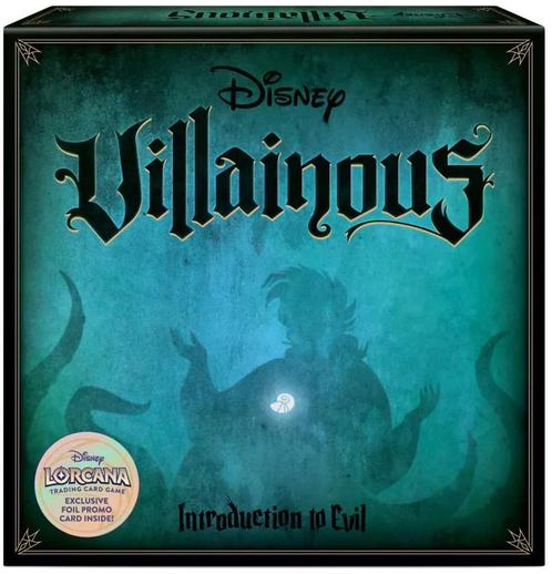 Villainous – Intro into Evil (incl. Lorcana Foil Promokaart), Hobby en Vrije tijd, Gezelschapsspellen | Bordspellen, Nieuw, Verzenden