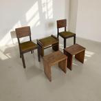 Zitgroep (5) - Walnoot, Hout, Textiel