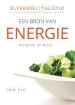 Een bron van energie 9789082141108 Carlo Kool, Boeken, Kookboeken, Verzenden, Zo goed als nieuw, Carlo Kool