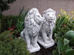 Beeld, Pair of Lions - 35 cm - Beton