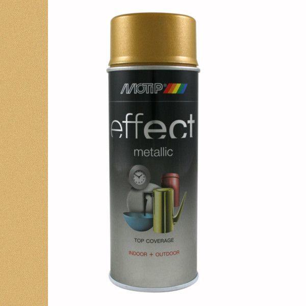 Motip Deco Effect Metallic Goud 400 ml, Doe-het-zelf en Verbouw, Verf, Beits en Lak, Nieuw, Ophalen of Verzenden