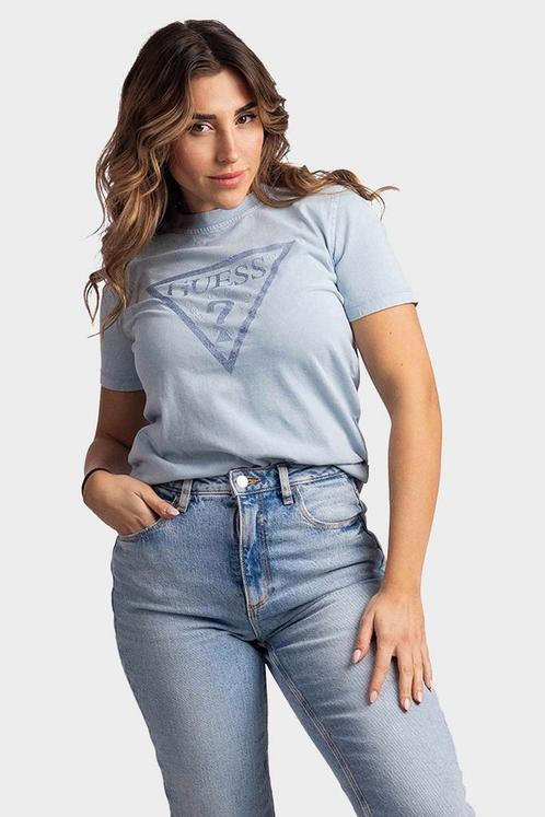 Guess Vintage Logo Stones T-Shirt Dames Lichtblauw, Kleding | Heren, Merkkleding | T-shirts, Nieuw, Verzenden