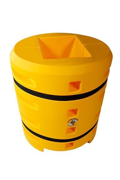 Column Sentry kunststof kolombeschermer - Geel -, Zakelijke goederen, Kantoor en Winkelinrichting | Magazijn, Stelling en Opslag