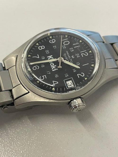 Hamilton - Khaki - Zonder Minimumprijs - 9239 - Unisex -, Sieraden, Tassen en Uiterlijk, Horloges | Heren