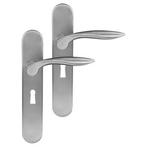 Deurbeslag | Deurklink met sleutelschild | Differnz |, Doe-het-zelf en Verbouw, Hang- en Sluitwerk, Verzenden, Nieuw