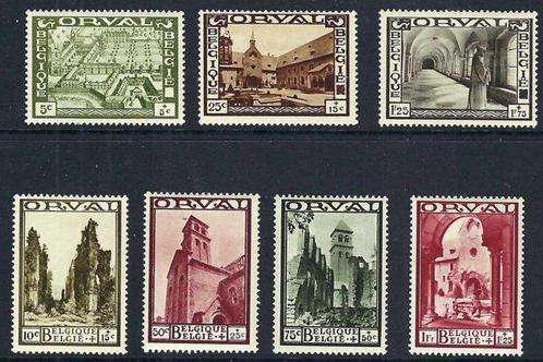 België 1933 - de reeks Grote Orval - OBP/COB 363/74, Postzegels en Munten, Postzegels | Europa | België