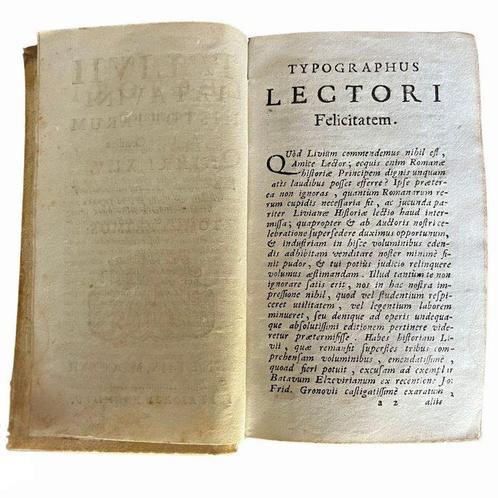 Titus Livius (Livy) - Titi Livii Patavini Historiarum Ab, Antiek en Kunst, Antiek | Boeken en Bijbels