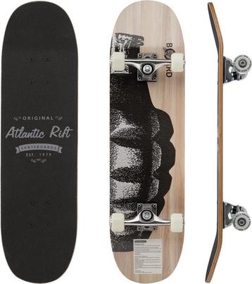 Atlantic Rift Skateboard - ABEC 9 Kogellagers - 80x24cm H... beschikbaar voor biedingen