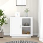 vidaXL Dressoir 80x40x75 cm wit, Huis en Inrichting, Kasten | Dressoirs, Verzenden, Nieuw, 50 tot 100 cm, 25 tot 50 cm