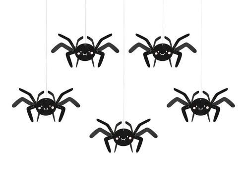 Halloween Hangdecoratie Spinnen 5st, Hobby en Vrije tijd, Feestartikelen, Nieuw, Verzenden