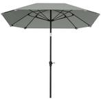 TRUUSK Parasol Ø233 Cm, Parasol Met Knikfunctie, Achthoekige, Tuin en Terras, Parasols, Verzenden, Nieuw