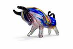 sculptuur, Glas Art - Handmade - Bull - 21 cm - Glas