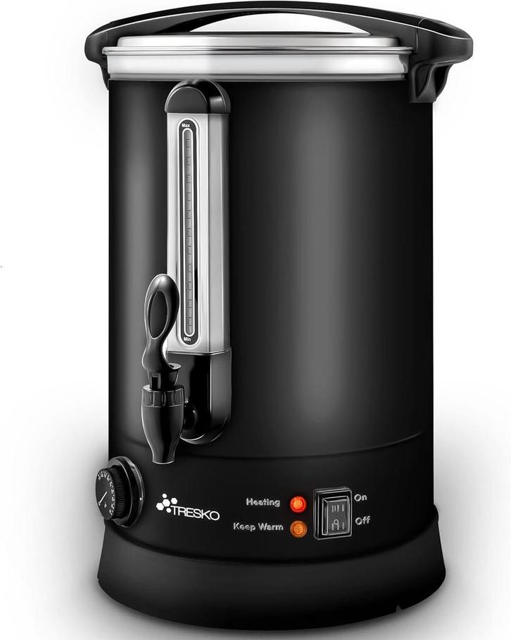 Weckketel - Inmaakketel - Gluhweinketel - 30L - Zwart - TRES, Huis en Inrichting, Keuken | Potten en Pannen, Zo goed als nieuw