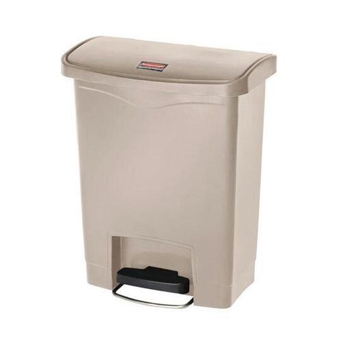 Rubbermaid Slim Jim Front Step - Pedaalemmer - 30ltr - Beige, Zakelijke goederen, Horeca | Overige, Verzenden