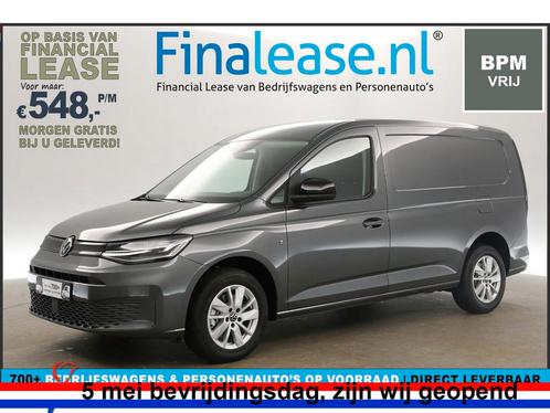 Volkswagen Caddy Maxi 2.0 TDI Style L2H1 123PK AUT €548pm, Auto's, Bestelauto's, Lease, Automaat, Diesel, Volkswagen, Zilver of Grijs