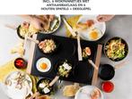 DOMO DO8719W Wok party set - 6 personen - Ook voor, Verzenden, Zo goed als nieuw