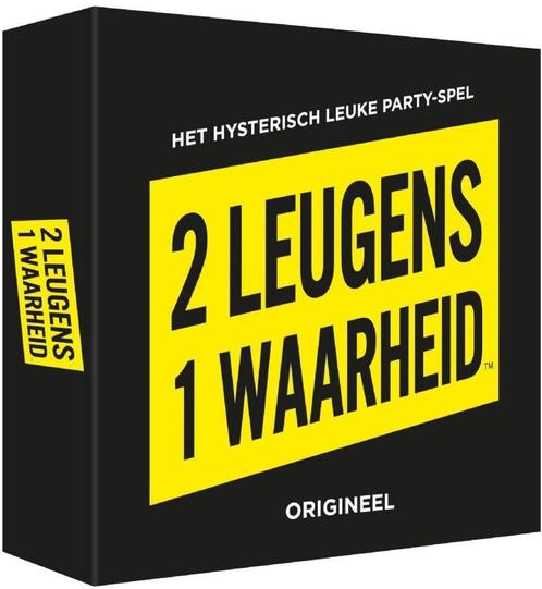2 Leugens 1 Waarheid - Partyspel | Koelkastpoezie -, Hobby en Vrije tijd, Gezelschapsspellen | Bordspellen, Nieuw, Verzenden