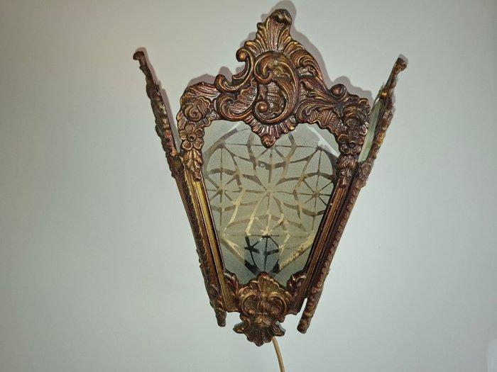 onbekend - onbekend - Wandlamp - IJzer - Art deco wandlamp, Antiek en Kunst, Curiosa en Brocante