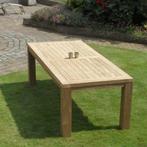 Selena Old dining tuintafel 240x100xH78 cm teak, Ophalen of Verzenden, Nieuw, Teakhout