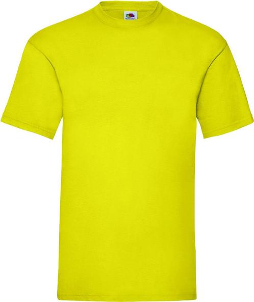 Fruit of the Loom Original Geel, Kleding | Heren, T-shirts, Overige kleuren, Nieuw, Overige maten