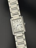 Cartier Tank Must de Cartier WSTA0052 uit 2021, Sieraden, Tassen en Uiterlijk, Horloges | Dames, Gebruikt, Polshorloge, Verzenden