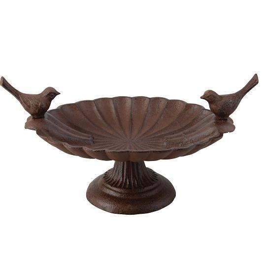 Klein vogelbad van gietijzer op lage voet | Duurzaam &, Dieren en Toebehoren, Vogels | Toebehoren, Nieuw, Verzenden