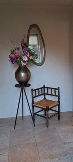 Stoel - Hout eiken - Biezen zitting - Oud Hollandse