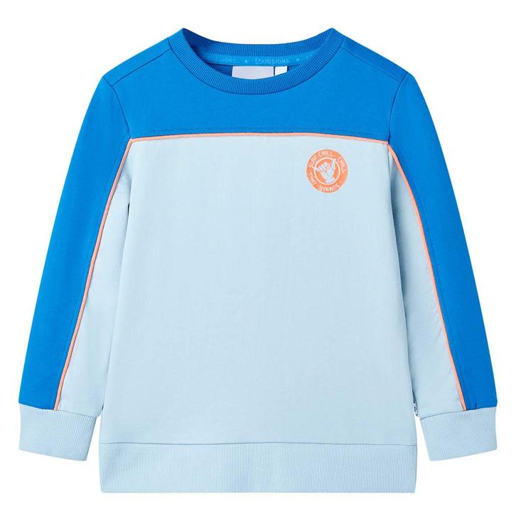 vidaXL Kindertrui 104 felblauw en lichtblauw, Kinderen en Baby's, Kinderkleding | Overige, Nieuw, Verzenden