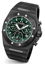TW Steel CE4081 CEO Tech chronograaf horloge 45 mm, Nieuw, Overige merken, Staal, Staal