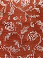 San Leucio stof Pompeïsche rode bloemenramages decoratie -