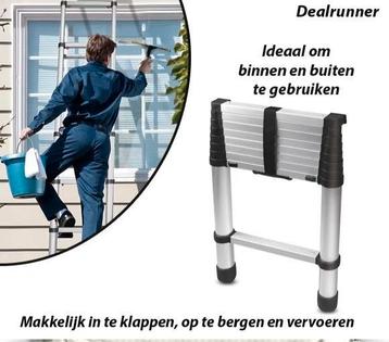 Telescopische Uitschuifbare Softclose Ladder 2,6 Meter beschikbaar voor biedingen