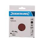 Silverline Geperforeerde klittenband schuurschijven - Ø 1.., Doe-het-zelf en Verbouw, Gereedschap | Schuurmachines, Ophalen of Verzenden