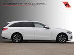 C-Klasse Estate 300e Luxury Line PANORAMADAK SFEER CAMERA, Auto's, Automaat, Gebruikt, Leder en Stof, Wit