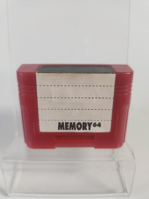 Rode Guillemot Memorycard Nintendo 64, Spelcomputers en Games, Games | Nintendo 64, Ophalen of Verzenden