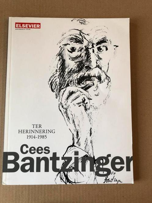 Monografie - Cees Bantzinger - Tekenaar en Kunstenaar, Boeken, Kunst en Cultuur | Beeldend, Zo goed als nieuw, Schilder- en Tekenkunst