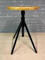 Industrial Stool - Kruk - Hout, Staal