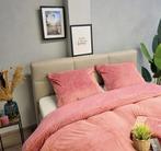 NIEUW! Dekbedovertrek Beau Maison velvet in 7 kleuren, Ophalen of Verzenden, Nieuw, Overige kleuren, Dekbedovertrek