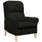 Fauteuil Stof Zwart | B-keuze | Scherpe Prijs, Nieuw, 75 tot 100 cm, Ophalen of Verzenden, 75 tot 100 cm