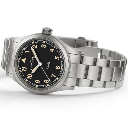 Hamilton - Khaki Field Quartz 38mm - H69401131 - Unisex -, Sieraden, Tassen en Uiterlijk, Horloges | Heren