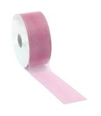 Organza Lint 25mm Oud Roze, Ophalen of Verzenden, Nieuw, Overige typen