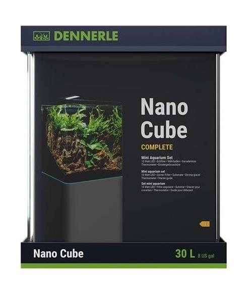 Dennerle Nanocube Complete | 30L | 30 x 30 x 35 CM 30 Liter, Dieren en Toebehoren, Vissen | Aquaria en Toebehoren, Ophalen of Verzenden