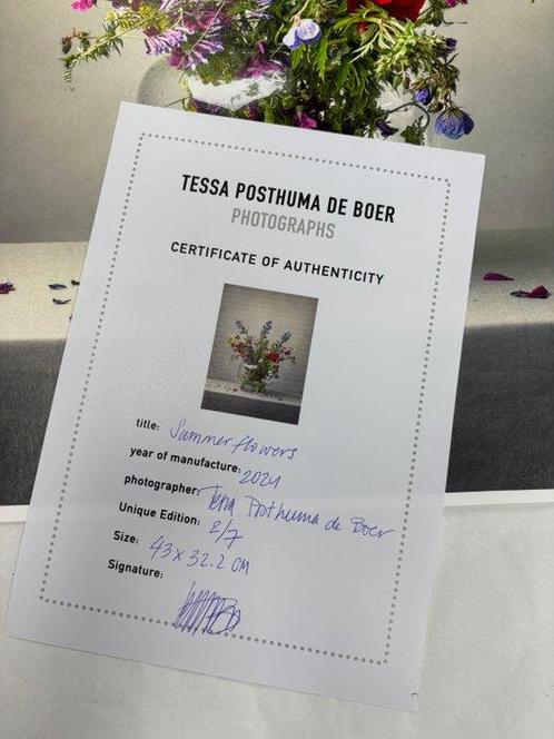 Tessa Posthuma de Boer - Summerflowers, Antiek en Kunst, Kunst | Schilderijen | Modern