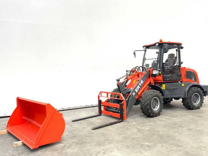 Veiling: Wiellader Everun ER16 Diesel 2025 Nieuw, Zakelijke goederen, Machines en Bouw | Kranen en Graafmachines, Wiellader of Shovel