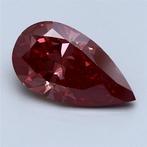 1 pcs Diamant (Kleurbehandeld) - 2.91 ct - Peer - Fancy, Sieraden, Tassen en Uiterlijk, Edelstenen, Nieuw