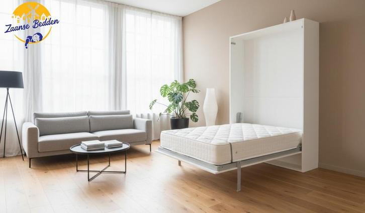 Compaqt Deluxe Verticaal Opklapbed, Huis en Inrichting, Slaapkamer | Bedden, Nieuw, Verzenden