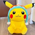 Pikachu knuffel 55CM - Pikachu Plushe met hand gebreide muts, Kinderen en Baby's, Nieuw, Verzenden