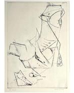 Marino Marini (1901-1980) - 69x50 cm Hand signed etching -