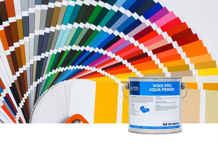 Wixx PRO Aqua Primer Mengkleur 20L, Doe-het-zelf en Verbouw, Verf, Beits en Lak, Verf, Overige kleuren, Nieuw, 15 tot 20 liter
