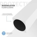 Tafelpoten - Metaal - Set van 4 - 72 cm - Wit - ML-Design, Verzenden, Zo goed als nieuw